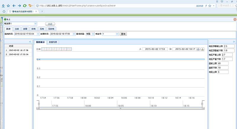 數(shù)據(jù)分析界面